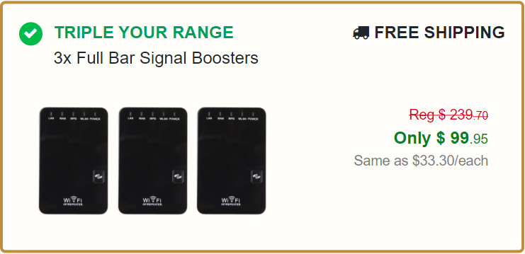 Full Bar Signal Wi-Fi Booster
